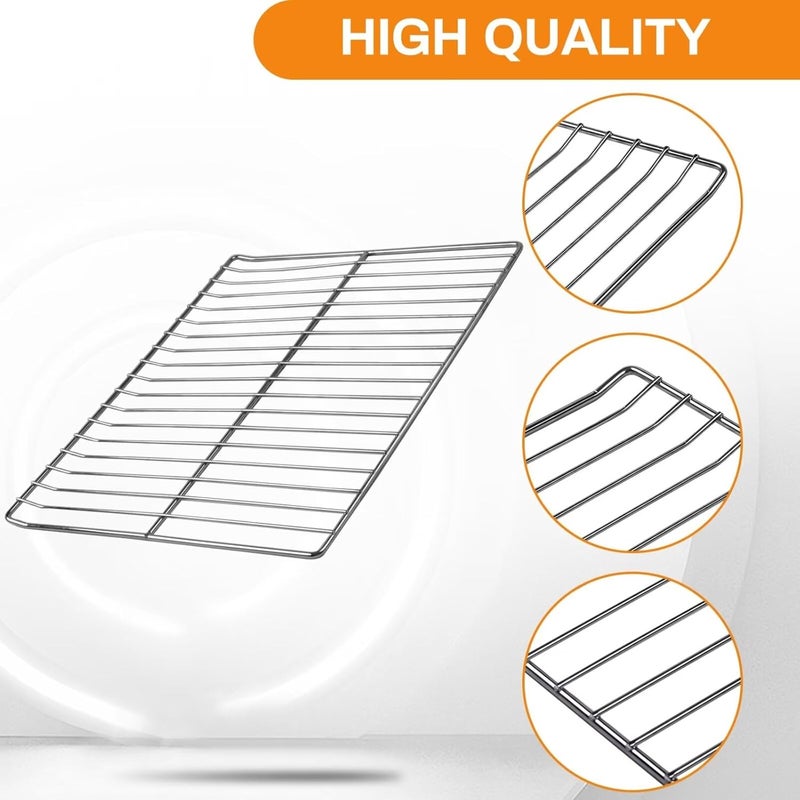 COMVIEE Cooking Grate Replacement Part for Masterbuilt 30 Inch Electric Smoker, 14.6" x 12.2" Grill Grids, Smoker Grates for Masterbuilt MB20071117, 20071117, MB20073519, MB26073519, MB20070421, 3 Pack - Image 4